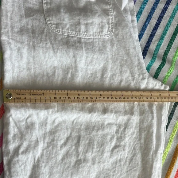 Talbots linen White Pants - Picture 13 of 14